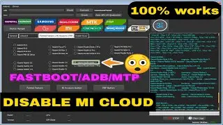 xiaomi mi cloud | mtk auth flash tool | disable DA file | MI Unlock tool