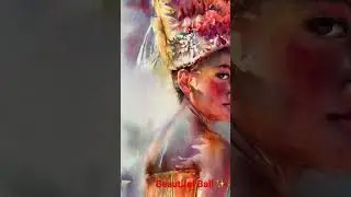 #watercolorportrait #portrait #watercolor #art #beautifulbali