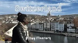 2 days in Switzerland | What to do in Zurich and Geneva, vegan restaurants, solo trip on a budget
