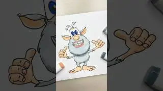 Draw Booba ❤️Please  watch the full video #drawing #daily #drawingtutorial