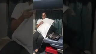 3A Coach Perks: Cozy beds, blankets & personal lights! #TrainTravel #indianrailways