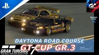 Gran Turismo 7 GT Cup Gr.3 | Daytona Road Course | Ford GT LM Race Car Spec II