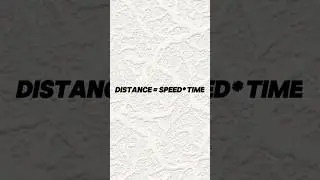 🚀 Distance Made Simple | Speed &times; Time Explained for GCSE Success