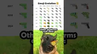 Emoji evolution 😳