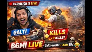 BGMI Bahut Ho Gaya&hellip; Ab GTA 😤🔥 | BVRVISION IS LIVE