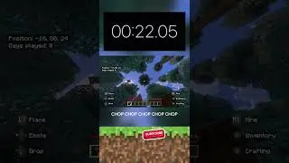 Playing one minute of hardcore until I beat the game | Part 1 #minecraft #xbox #letsplay #hardcore