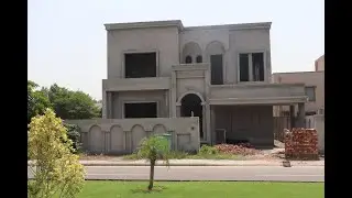 Inside a Grey structure House at Bahria Town Lahore