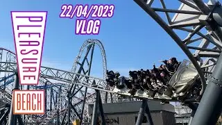 Blackpool Pleasure Beach Vlog April 2023