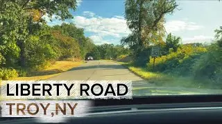 A short tour drive around liberty road Troy New York 