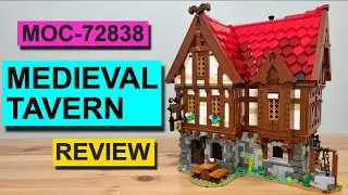 Medieval Tavern MOC-72838 Review: The perfect companion for LEGO Ideas Medieval Blacksmith 21325