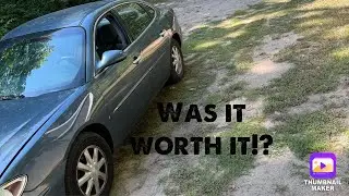 2006 Buick Lacrosse resonator, and Muffler delete. ￼