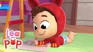 Drawing Song for Kids - Learn and Have Fun! | Fun and Creative Artistic Melodies by Lea and Pop