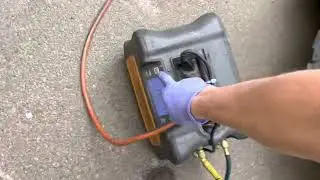 DANGER OF COLD WEATHER REFRIGERANT RECOVERY !.  Trapped, refrigerant