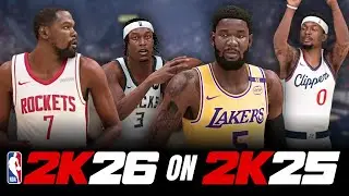 How to Play with NBA 2K26 Rosters on NBA 2K25
