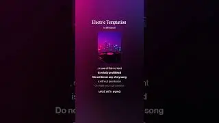 Electric Temptation a Great song to dance to 