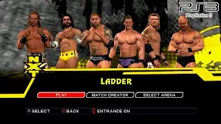 WWE SVR 2011 - Батиста, Крис Джерико, CMPunk, Эдж, Шон Майклз, Стоун Колд - 6 человек, Деньги в б...