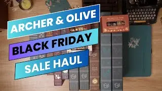 Archer & Olive Black Friday  Haul 2024 | unboxing
