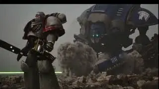 DOW II: Codex Edition - Intro Cinematic. Imperial knight arrives