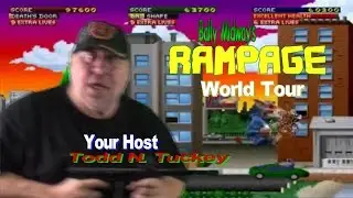 #799 Bally Midway RAMPAGE WORLD TOUR Arcade Video Game THREE Players! TNT Amusements
