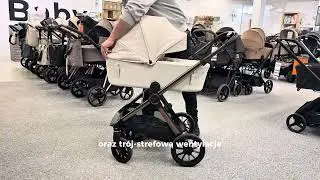 Espiro Code 2w1 – nowoczesny wózek do 22 kg | Gondola + spacerówka | Pełna prezentacja