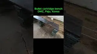 #paju #dmz #korea #northkorea #bullet #bench #bulletbench #bulletcartridge #koreanwar #usbase