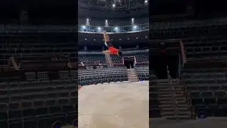 Faster, faster, faster. #shorts #acrobat #backflip #tumbling #gymnastics