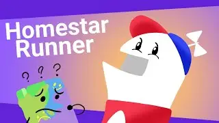 Book meets the real Homestar Runner (BFDI Animation)