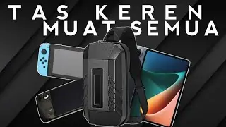 Keren Banget Cuy!! - Unboxing Tas Selempang Ozuko 9499s LED