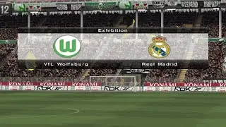 PES 6 - 2004/05 Dreamfinder Patch - Exhibition Match - VfL Wolfsburg vs Real Madrid CF