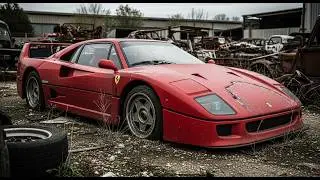 ASMR Car Restoration! Full Restoration Ferrari F40 1989