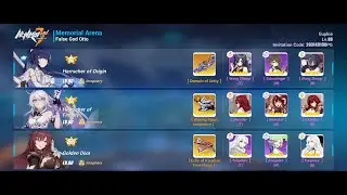 EX Memorial Arena - SSS False God Otto (39946/47936) : HO(SS0) - HFI (+3) - GD | Honkai Impact 3