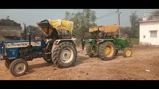 Part 2 Trackter tochan SWARAJ 742XT💪💪 VS JHON DEERE5105 🚩⚠️ 