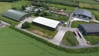 RAF GOXHILL LINCOLNSHIRE by drone