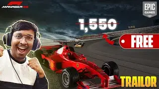 Free On Epic Games till Feb 20th || F1 Manager Trailer || #trailer || ||Reaction || Hindi || Trailer