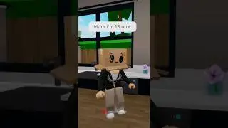 Ugly Girl Is FORCED To WEAR A BOX ON HER HEAD BY Her Mom #roblox #shorts