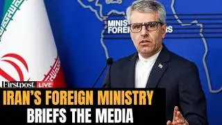 Iran LIVE: Iran Foreign Ministry Spokesperson Esmail Baghaei Addresses Media in Tehran | N18G