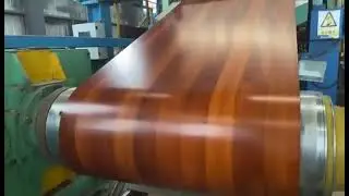 Color coated printed steel coil