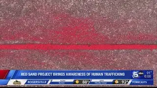 Red Sand Project brings awareness of human trafficking