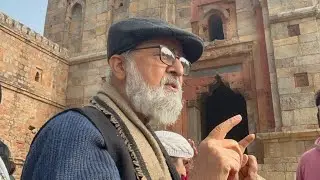 Heritage walk with historian Sohail Hashmi