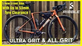 New Ribble Ultra Grit and Allgrit Ranges | Gravel Bikes with big tyre Clearance !