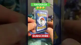 🐉RAYQUAZA EX🐉 #pok&eacute;mon #shorts #rayquaza #celebrations #pokemonshorts #pokemontcg #pokemon #tcg