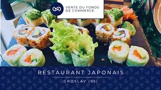 Captain pr&eacute;sente : un restaurant japonais r&eacute;put&eacute; et rentable &agrave; reprendre (Groslay, 95)