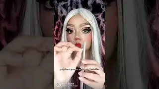 Colmillos para Halloween con s&oacute;lo 2 materiales #maquillaje #disfraz #tutorial #halloween #vampira