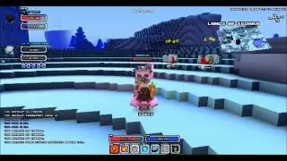 CubeWorld - level 20+ Mage VS 4 Boss ( Epic Wins)