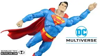 DC Multiverse Superman Hush McFarlane Toys Action Figure Review