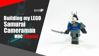 LEGO Skibidi Toilet Samurai Cameraman Chibi MOC Tutorial | Somchai Ud