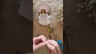 How to make wire glasses for macrame dolls | DIY Paperclip Eyeglasses