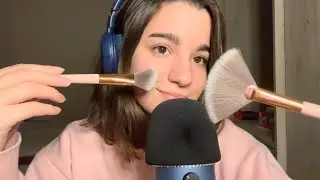 ASMR VISUAL con brochitas, susurros y m0uth sounds