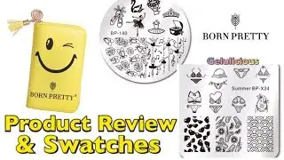 Born Pretty | Stamping Plate Holder | Stamping Plate Reviews & Swatches