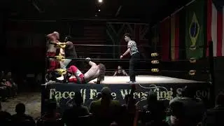 DAMAGE INC vs Bill the Butcher & Brian Blaze for the Face2Face Titles